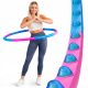  Hula obroč s čepki Hop-Sport 103 cm roza