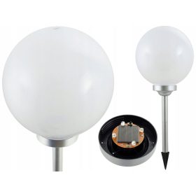  Solarna svetilka Poliach, 72 cm, bela