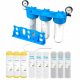 Wessper TripleMax 3-Stopnjevni Filtr za Vodo 3/4'' + Komplet 10 Dodatnih Izdelkov