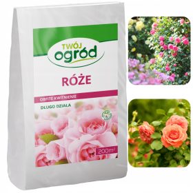   Večkomponentno gnojilo za vrtnice Boilno cvetoče brez klora NPK 12-12-17, granule, 4 kg