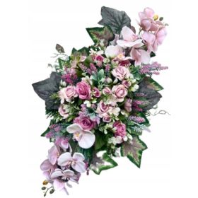 Nagrobni okras, pokopališki šopek, škrlatno vresje