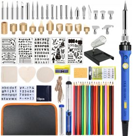 Lutalnik Eurokomp 60 W z gorilnikom za lesno pirografijo