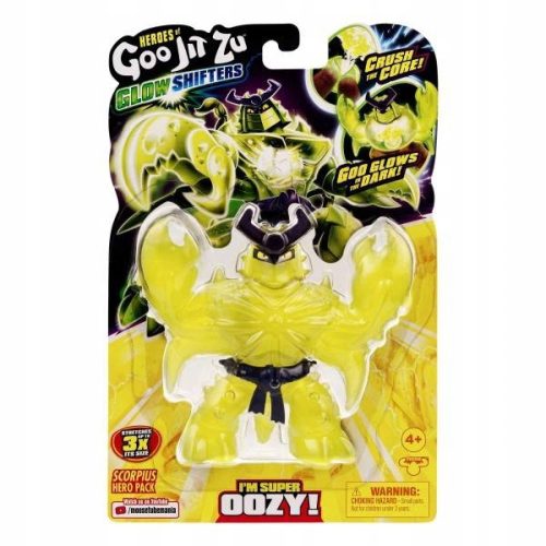 GOO JIT ZU GLOW HIFTERS SCORPIUS GLOWS TRANSFORMACIJA