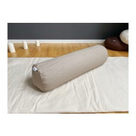   YOGA Podporni valj iz gryčevja 70x20cm s pokrovom v VIJOLIČNI barvi