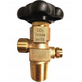 Ventil za jeklenko za CO2 jeklenke, VELEPRODAJA 25 kosov