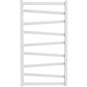 Dekorativni kopalniški radiator ERTON 120/53 beli mat
