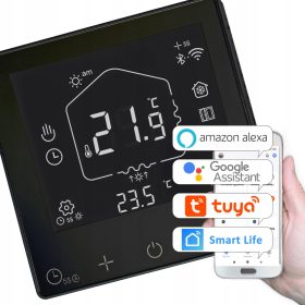 Esco Pametni termostat TC-710B WiFi za talno ogrevanje