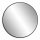 Okroglo ogledalo RAMIX, aluminijast okvir, 100 cm