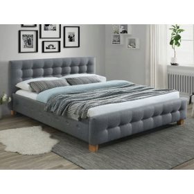    Tradicionalna postelja Signal Beds 168 x 216 cm odtenki sive