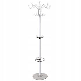   Podstavljeni vrtljivi obešalnik iz belega marmorja Wide Decor