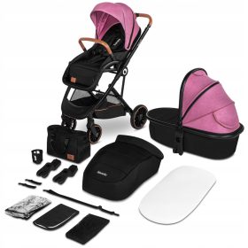   Voziček 2v1 Lionelo RIYA Gondola - Vrhunski pripomoček za udobne in varne sprehode!

Voziček Lionelo RIYA 2v1 je popolna kombinacija udobja in varnosti za vašega malčka. S prefinjenim dizajnom in prak