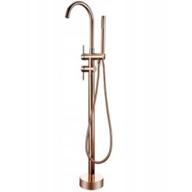 Samostoječa pipa za kad Rose Gold Ocean