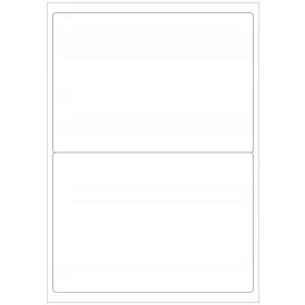  Samolepilne etikete, laserska folija, 198x138 2/A4
