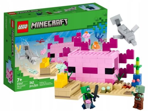LEGO Minecraft Podvodna Baza z Aksolotlom 21247