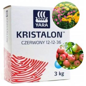 YARA večkomponentno gnojilo v granulah 3 kg 3 l