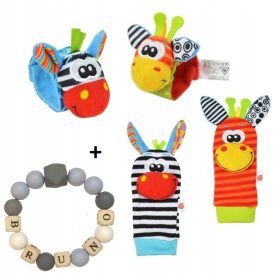  Otroške ropotuljice in nogavice Sozzy