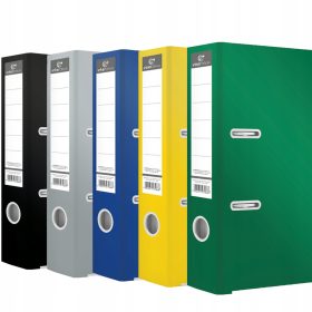 5X Slovenski Registratorji A4 75 mm Mešanih Barv