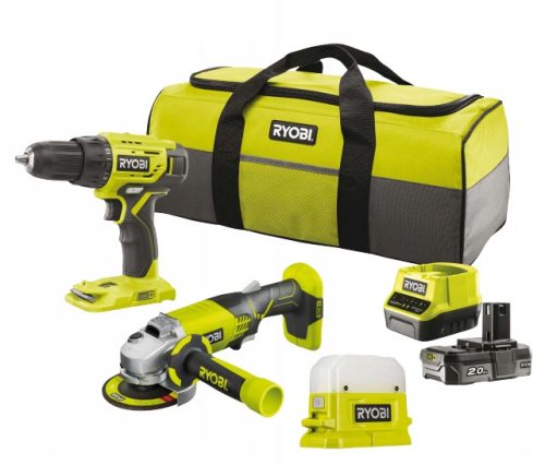 UDARNI SET AKUMULATORSKIH ORODJI RYOBI RCK183F-120S 1*2.0AH