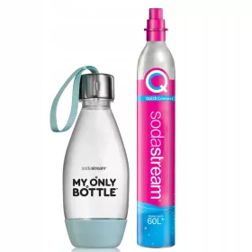  Jeklenka SodaStream CO2 kartuša + moja edina steklenica