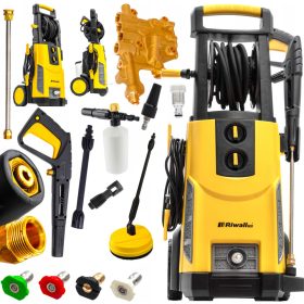   Visokotlačni čistilnik Riwall PRO MAX Turbo Brass KOX 350 + PATIO
