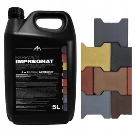 IMPREGNATNA barva za BETONSKE tlakovce 5l antracit