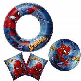 SPIDER-MAN PLAVALNI KOMPLET Z ROKAVI IN CIRCLE ŽOGO