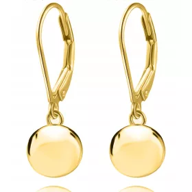  VISEČI UHANI IZ SREBRNE KROGE