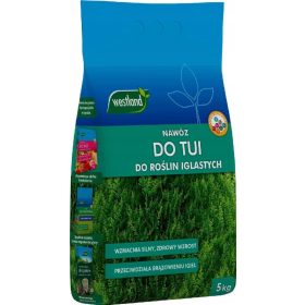   Westland večkomponentno gnojilo v granulah za iglavce Thuja - porjavitev iglic 5 kg 1 l