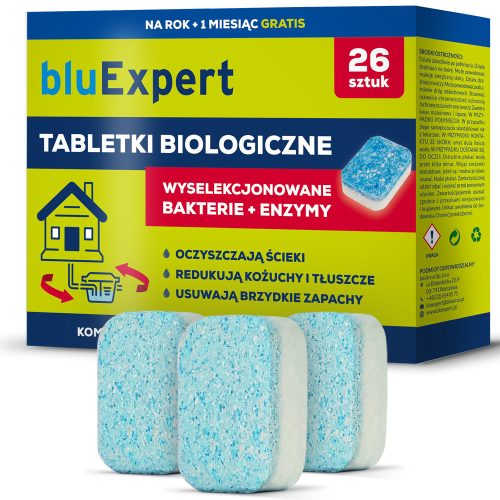 BioEkspert tablete za greznice za celo leto | Bakterije in encimi v enem