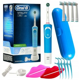    Oral-B Vitality 100 Cross Acrion električna zobna ščetka, modra