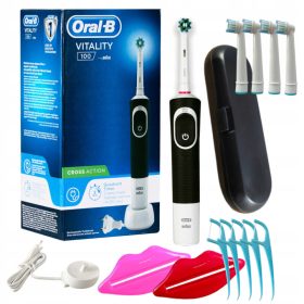    Oral-B D100 Vitality Cross Action električna zobna ščetka črna