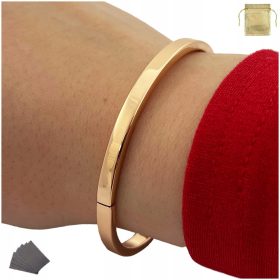   ELEGANTNA ŽENSKA KLASIČNA ARMBANDA IZ KIRURŠKEGA JEKLA + GRATIS