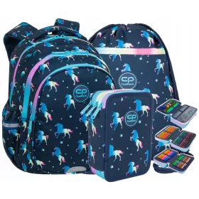 CoolPack Mladinski Šolski Nahrbtnik z Samorogom za Punčke