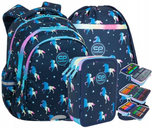 CoolPack Mladinski Šolski Nahrbtnik z Samorogom za Punčke