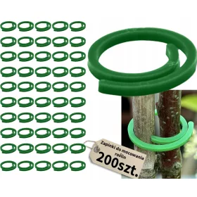    KOMPLET SPONK, 200 kosov sponk in držalov za pritrjevanje stebel in poganjkov rastlin