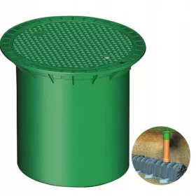   GRAF Revizijski pokrov za drenažo DN200 s prilagodljivo loputko