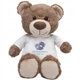 Medvedek z imenom otroka, plišasto darilo Teddy