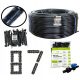DripLine 16mm 100m s kompenzacijo 87 dodatkov Super močna cev