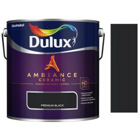  Stenska keramična barva Dulux 2,5 l Premium Black mat