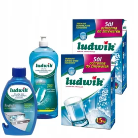 Ludwik komplet za pomivalni stroj 1,25 l + 2x sol