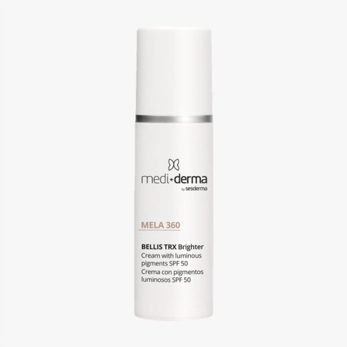 Emulzija MELA 360 BELLIS TRX Brighter s SPF 50 - Za Svetlejšo Kožo brez Nepravilnosti
