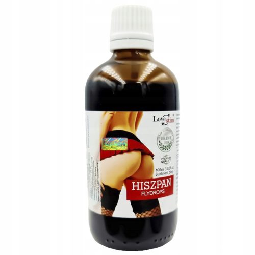 Hiszpan Fly - Vrhunski Afrodyzijak za Močan Libido, 100 ml