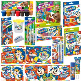 XXL ŠOLSKI LAYET ZA 0-3 RAZRED BAMBINO 23 ELEMENT