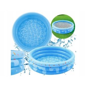 Napihljiv otroški bazen s prijetnim dnom