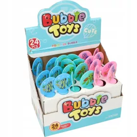 BUBBLE SEA CREATURE SOAP BUBBLES 24 PIECES
