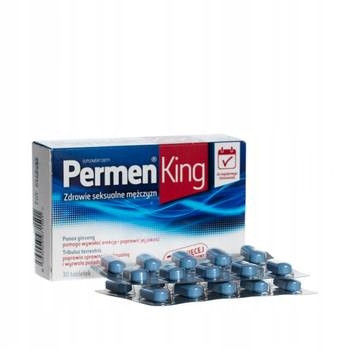 Permen KING - Tablete za izboljšanje erekcije in spolne zmogljivosti, 30 + 2 tablete