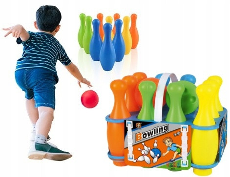 nicola.toys Komplet za igranje kegljanja za otroke