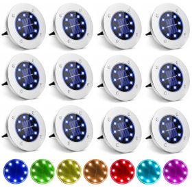  Vgradna solarna svetilka Bluegarden, srebrna, 13 cm, 1 kos.