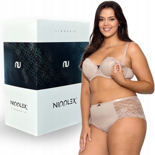 Nedrček za hranjenje Mama Nipplex KAPUCINO 85F
