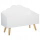 Pojemnik za igrače Cloud bela 58 x 45 x 28 cm